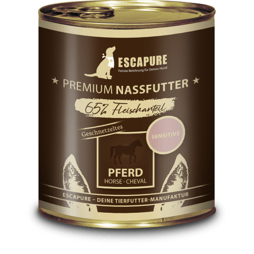 Escapure - Pferde Geschnetzeltes 🐶 800 g Escapure - Pferde Geschnetzeltes 🐶 800 g