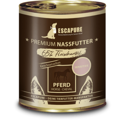 Escapure - Pferde Geschnetzeltes 🐶 800 g Escapure - Pferde Geschnetzeltes 🐶 800 g