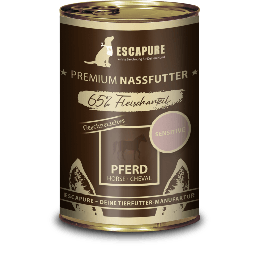 Escapure - Pferde Geschnetzeltes 🐶 400 g