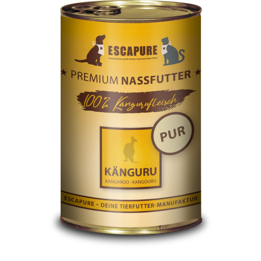 Escapure - Känguru PUR 🐶🐱 400 g Escapure - Känguru PUR 🐶🐱 400 g