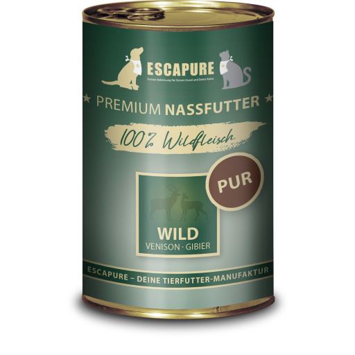 Escapure - Wild PUR 🐶🐱 400 g Escapure - Wild PUR 🐶🐱 400 g