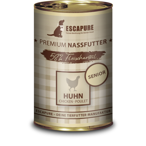 Escapure - Senior Menü Hähnchen 🐶 400 g Escapure - Senior Menü Hähnchen 🐶 400 g