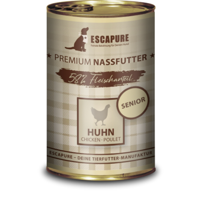 Escapure - Senior Menü Hähnchen 🐶 400 g