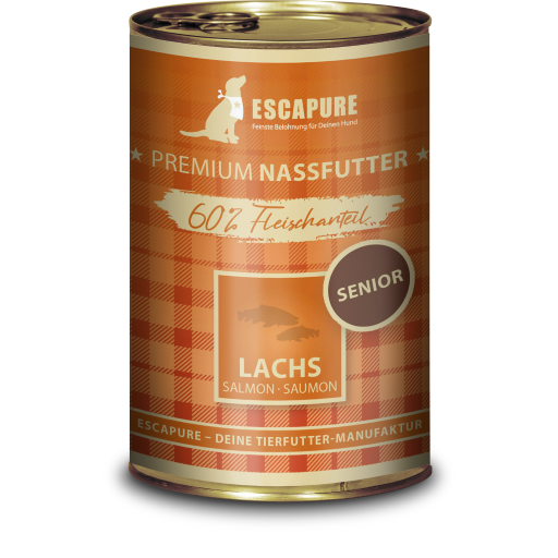 Escapure - Senior Menü Lachs 🐶 400 g Escapure - Senior Menü Lachs 🐶 400 g