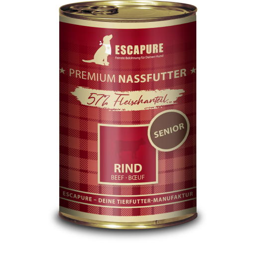 Escapure - Senior Menü Rind 🐶 400 g Escapure - Senior Menü Rind 🐶 400 g