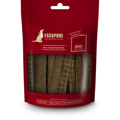 Escapure - Rinder Stangerl 🐶 150 g Escapure - Rinder Stangerl 🐶 150 g