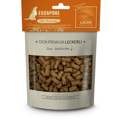 Escapure - Lachs Hupferl 🐶 150 g Escapure - Lachs Hupferl 🐶 150 g