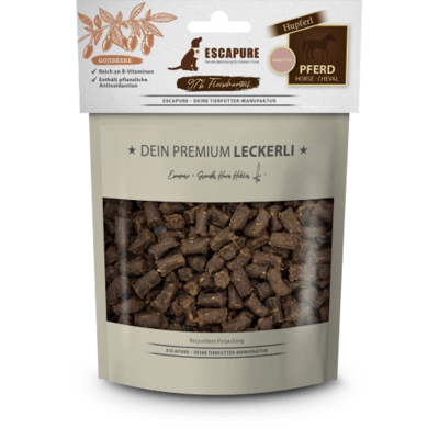 Escapure - Pferde Hupferl mit Gojibeere ? 150 g Escapure - Pferde Hupferl mit Gojibeere ? 150 g