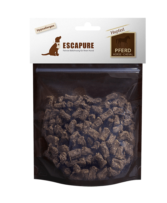Escapure - Pferde Hupferl Hypoallergen 🐶 150 g Escapure - Pferde Hupferl Hypoallergen 🐶 150 g
