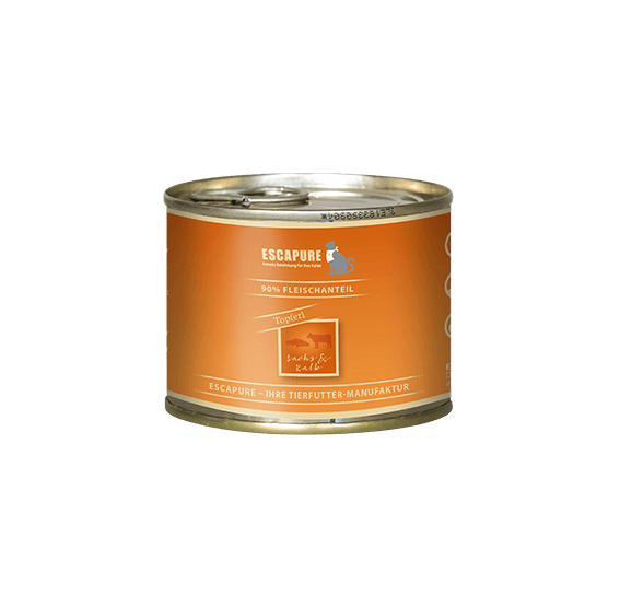 Escapure - Lachs Topferl mit Kalb 🐱 200 g Escapure - Lachs Topferl mit Kalb 🐱 200 g