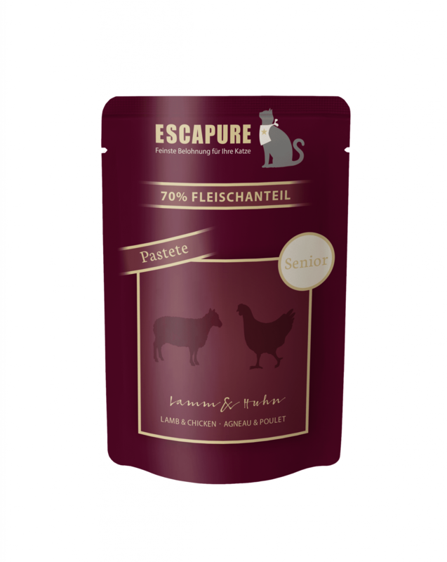 Escapure - Senior Lamm & Huhn 🐱 100 g Escapure - Senior Lamm & Huhn 🐱 100 g
