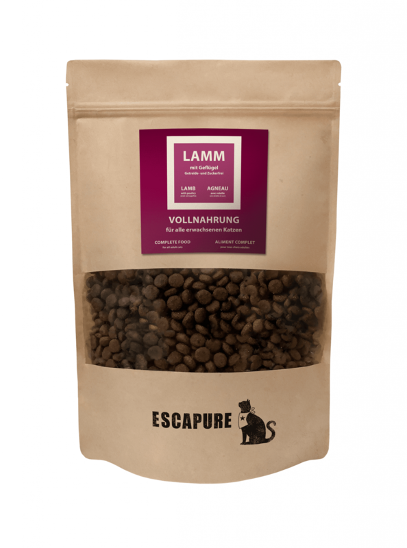 Escapure - Lamm mit Geflügel 🐱 600 g