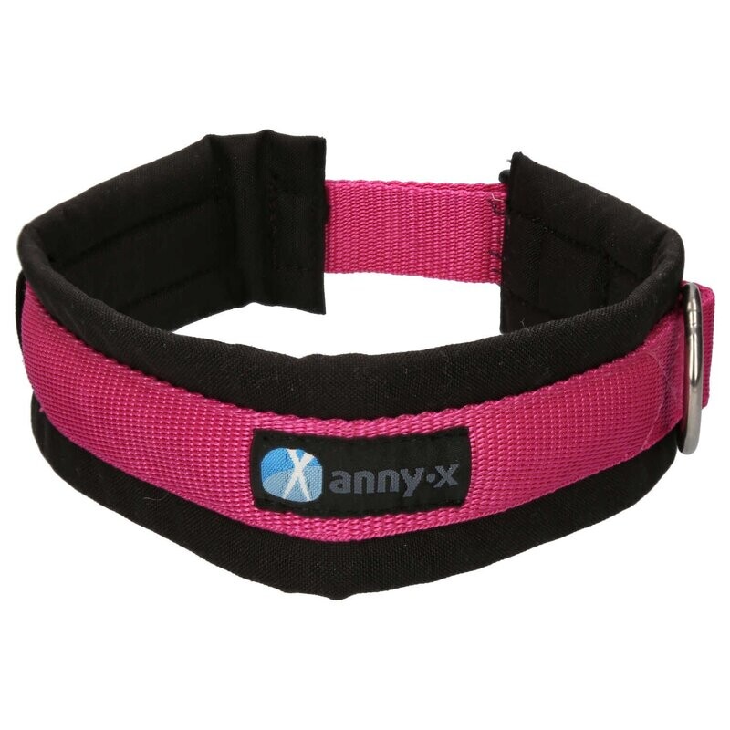 anny.x - Steckhalsband Fun 🐶 schwarz/pink 🐶 3 anny.x - Steckhalsband Fun 🐶 schwarz/pink 🐶 3