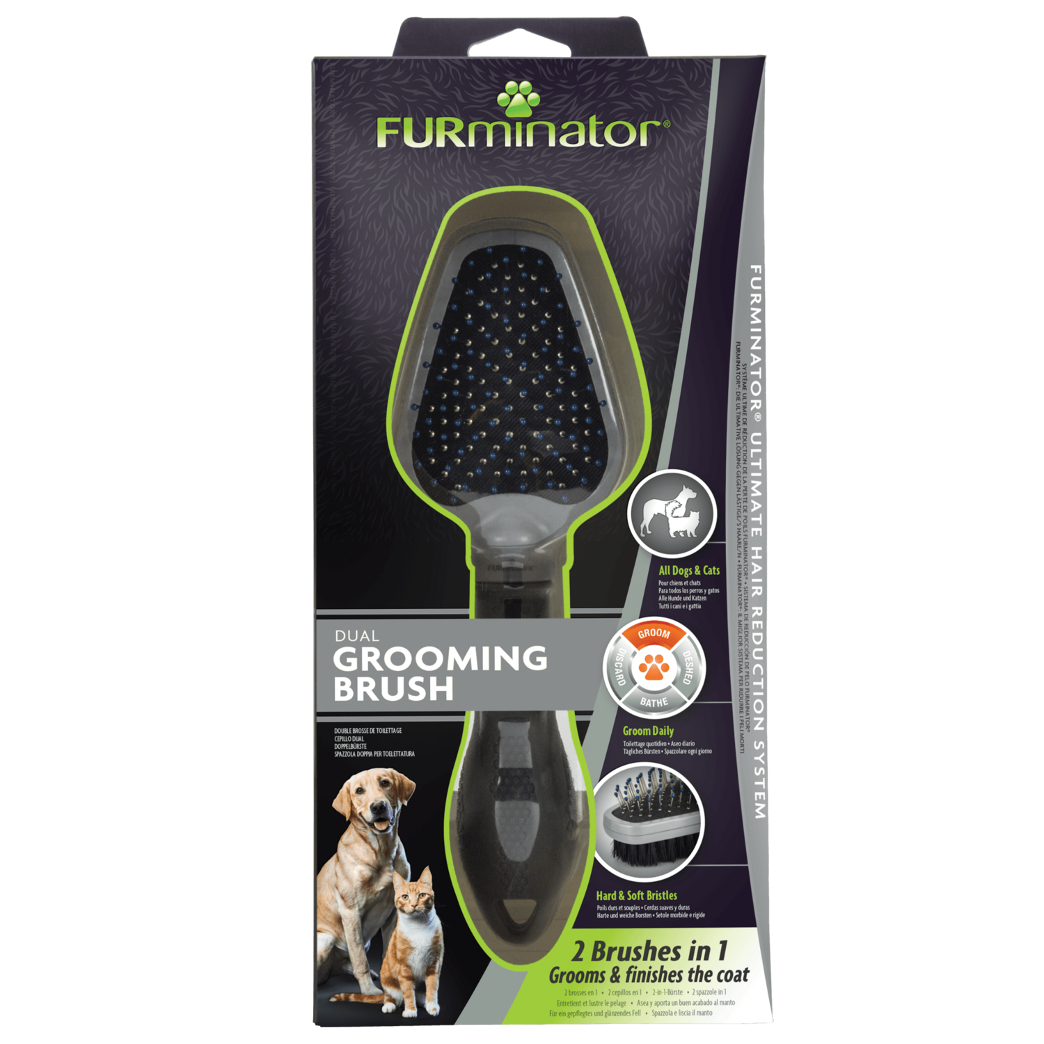 FURminator® - Doppelbürste ?? für Hunde und Katzen ??