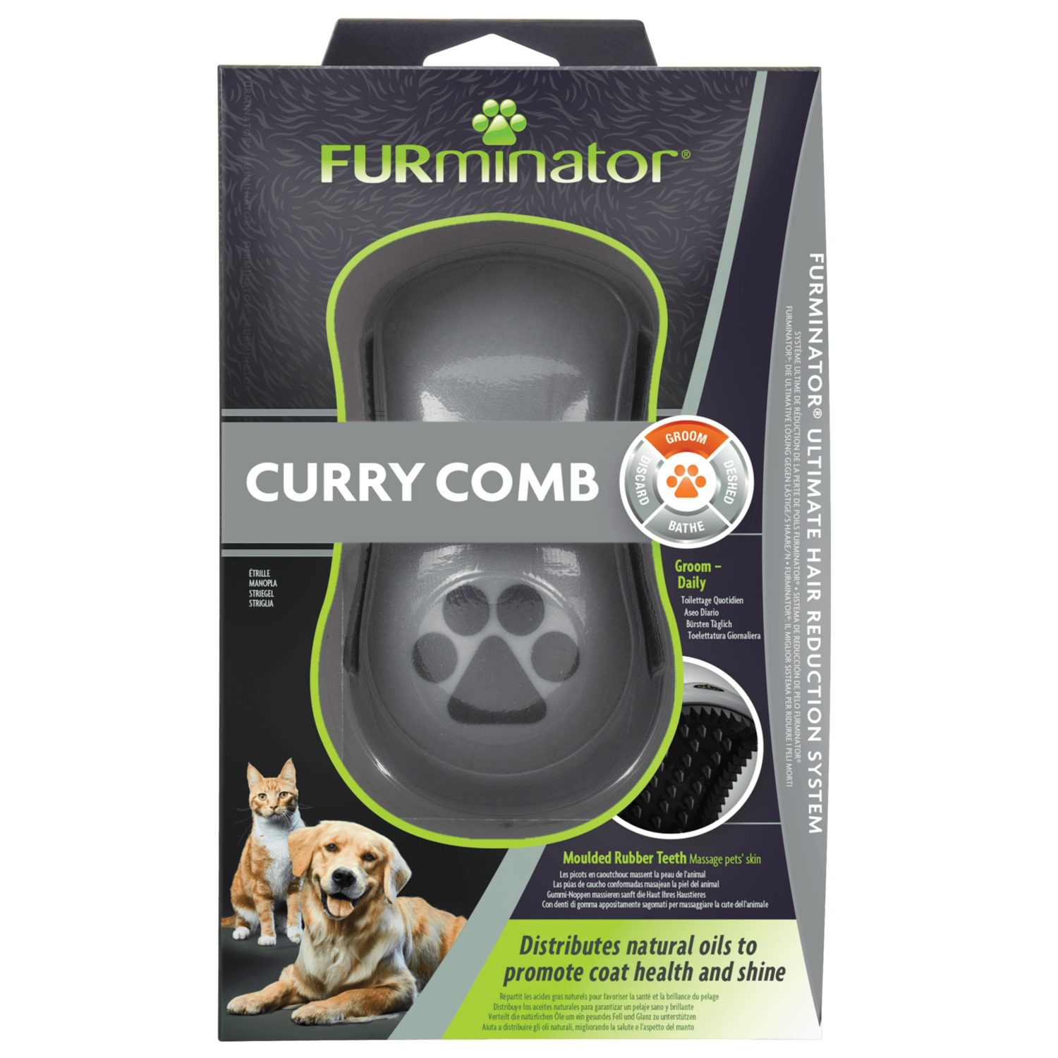 FURminator® - Striegel ?? für Hunde und Katzen ??