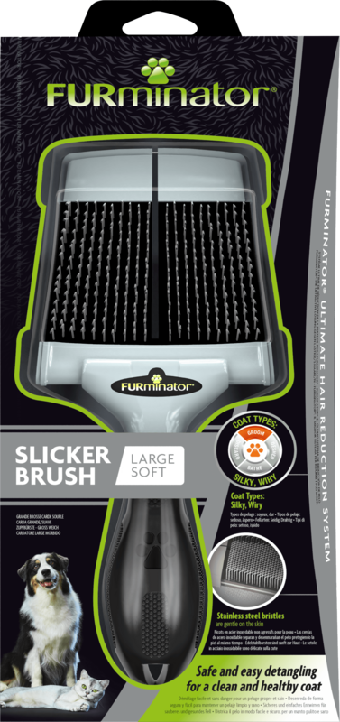 FURminator® - Zupfbürste groß / weich ?? für Hunde und Katzen ?? FURminator® - Zupfbürste groß / weich ?? für Hunde und Katzen ??