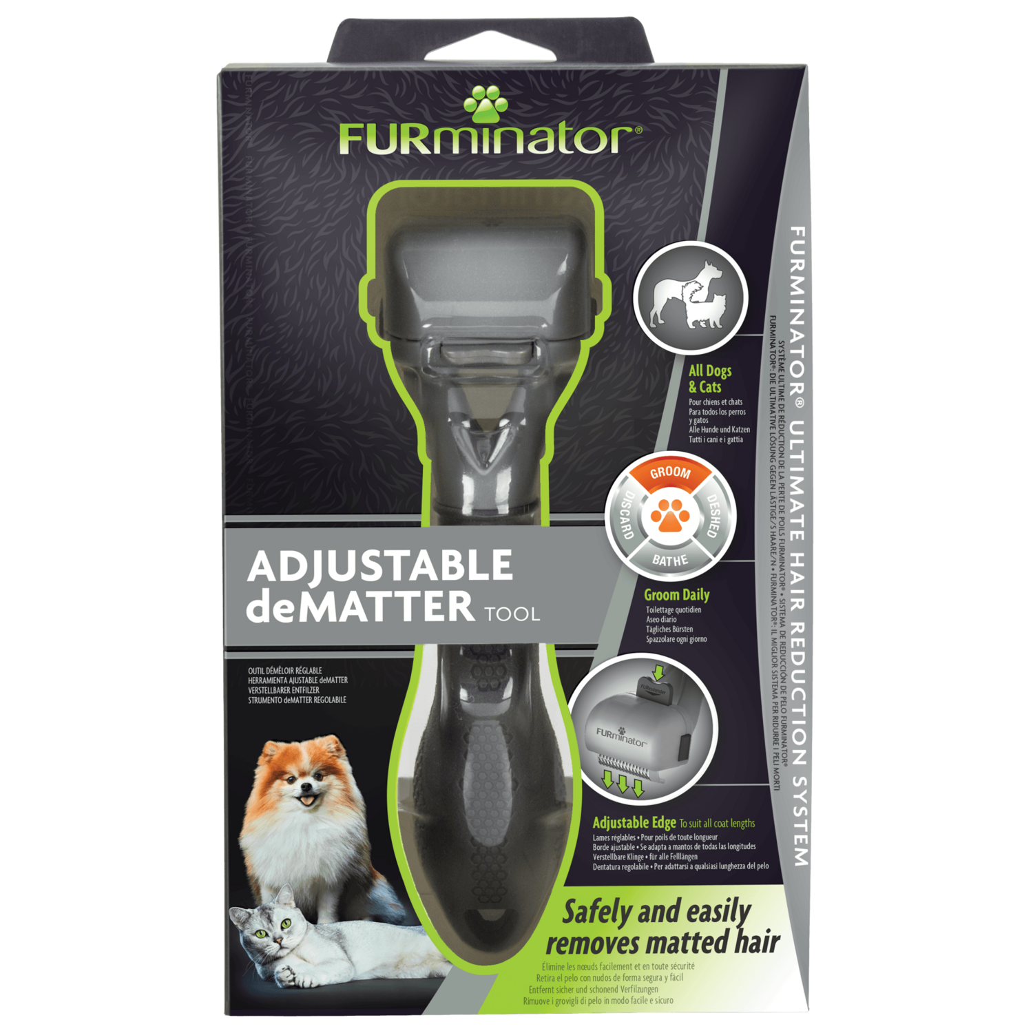 FURminator® - Entfilzungswerkzeug ?? für Hunde und Katzen ??
