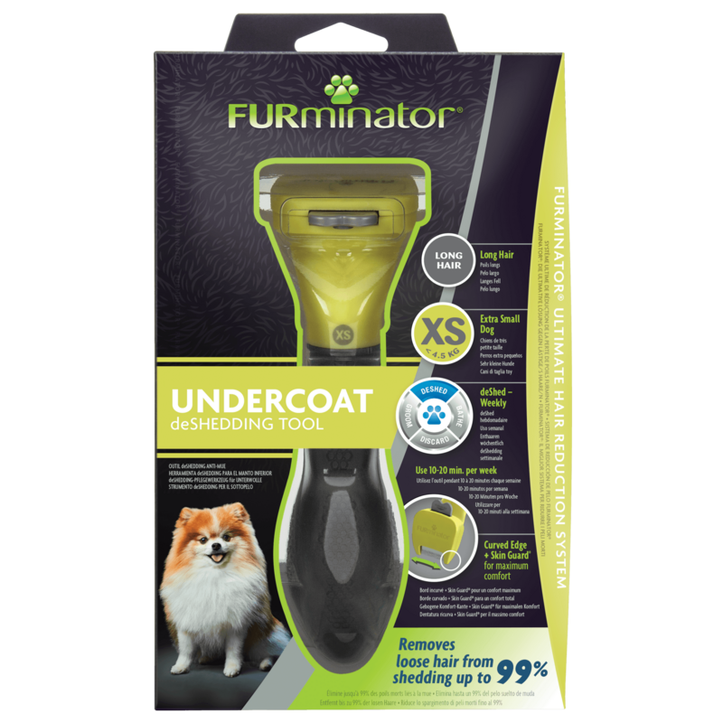 FURminator® - Undercoat deShedding Tool ? XS / Langhaar ? FURminator® - Undercoat deShedding Tool ? XS / Langhaar ?