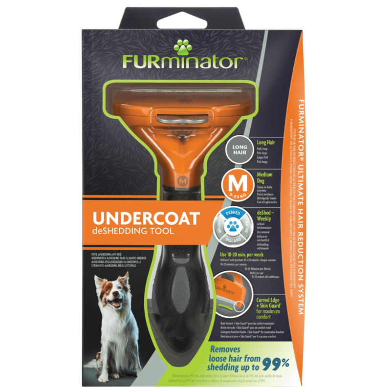FURminator® - Undercoat deShedding Tool ? M / Langhaar ? FURminator® - Undercoat deShedding Tool ? M / Langhaar ?