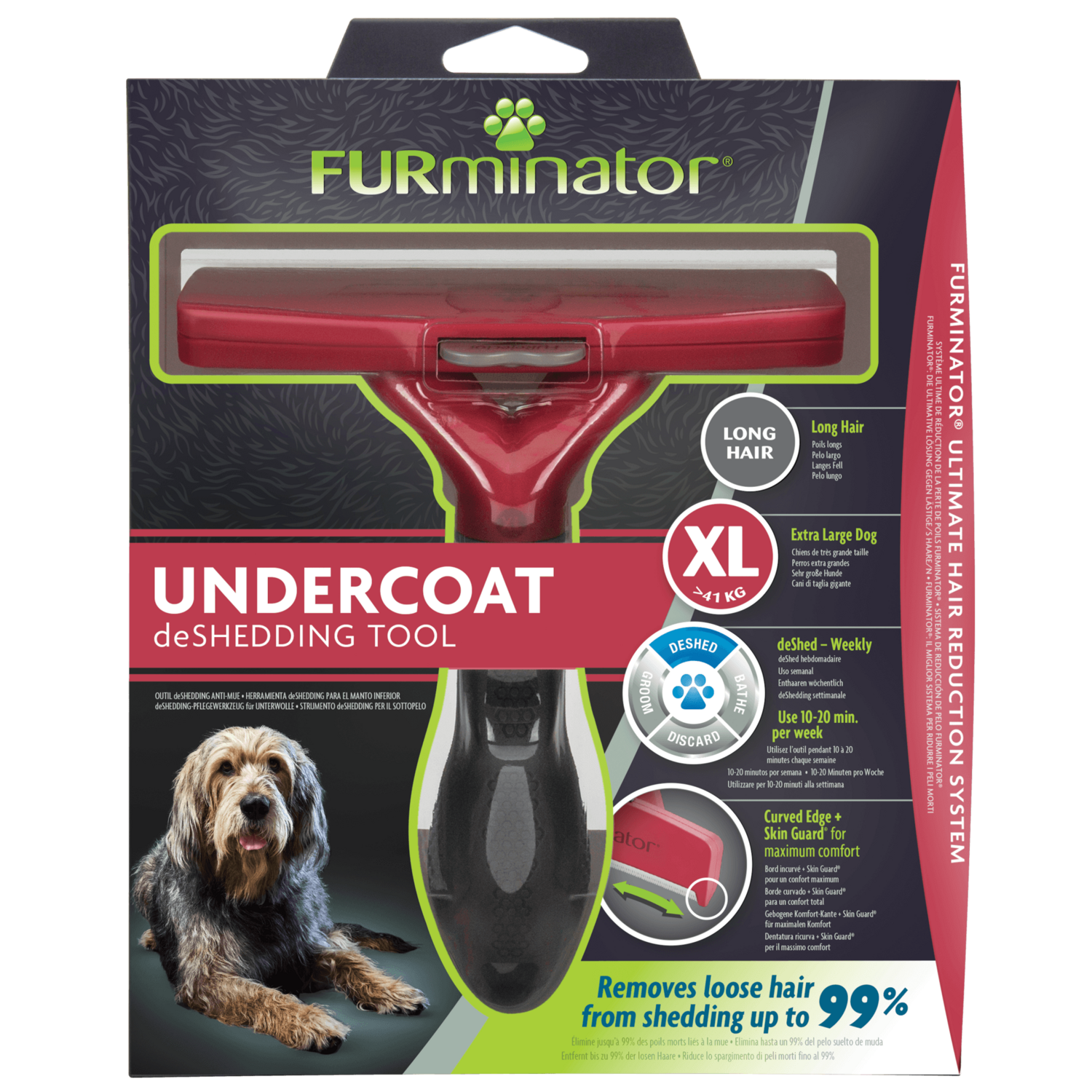FURminator® - Undercoat deShedding Tool ? XL / Langhaar ?
