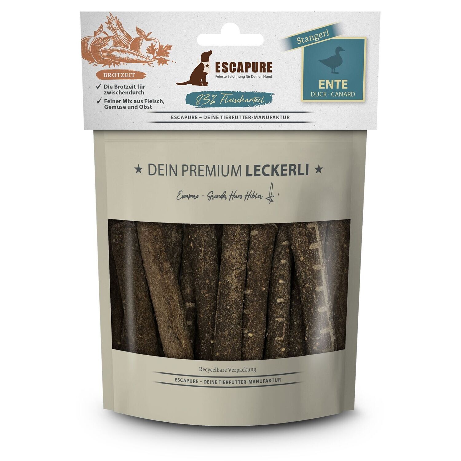 Escapure - Enten Brotzeitstangerl ? 150 g