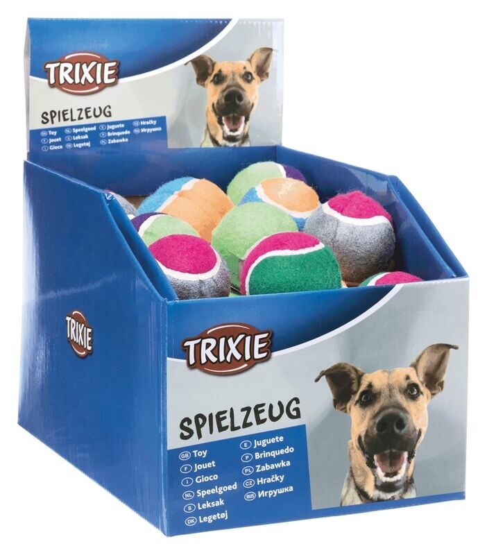 TRIXIE - Tennisball 🐶 Ø 6 cm 🐶 TRIXIE - Tennisball 🐶 Ø 6 cm 🐶