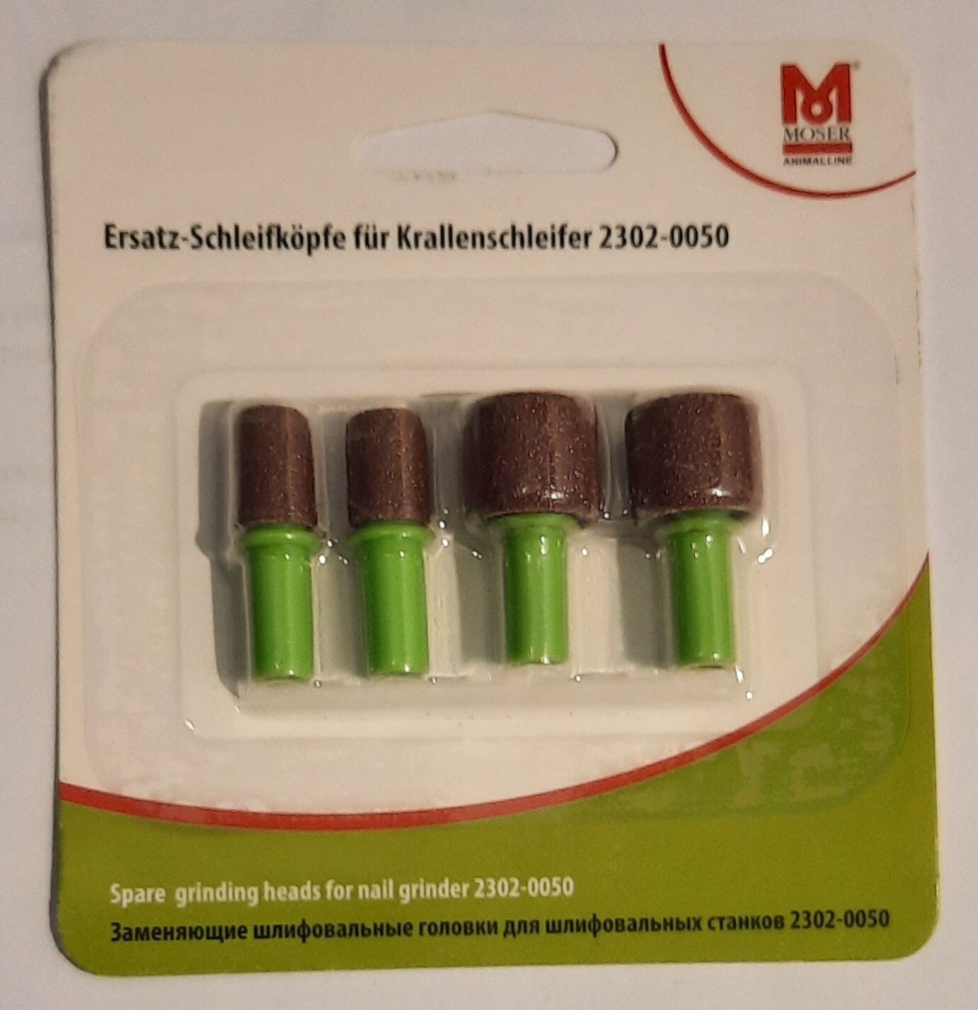 Moser - Krallenschleifer 🐶🐱 Ersatz-Schleifköpfe 🐶🐱