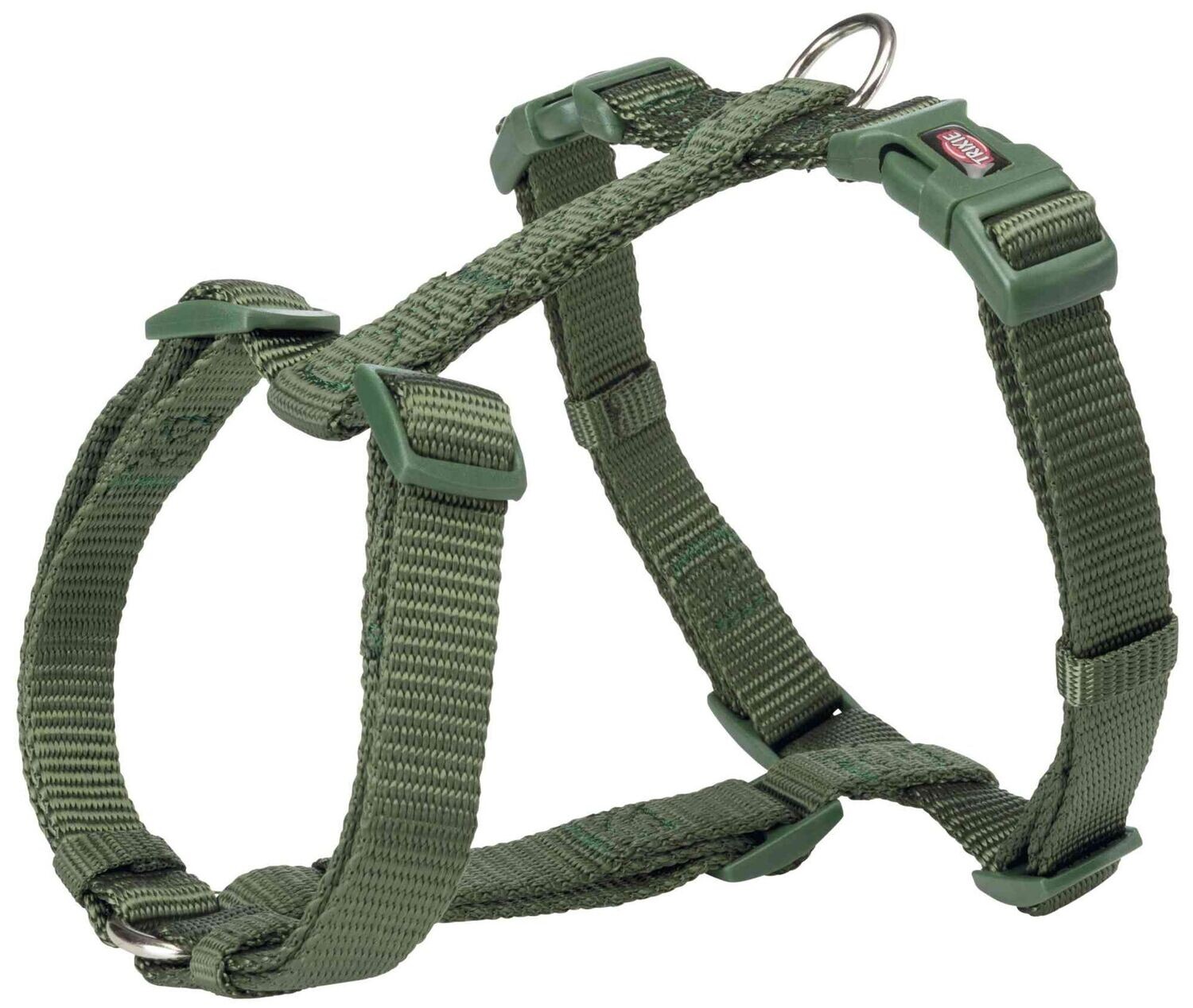 TRIXIE - H-Geschirr Premium 🐶 waldgrün 🐶 XS - S