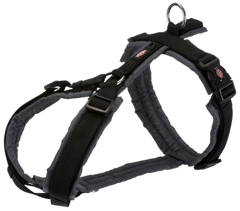 TRIXIE - Trekking-Geschirr 🐶 schwarz/grafit 🐶 L TRIXIE - Trekking-Geschirr 🐶 schwarz/grafit 🐶 L