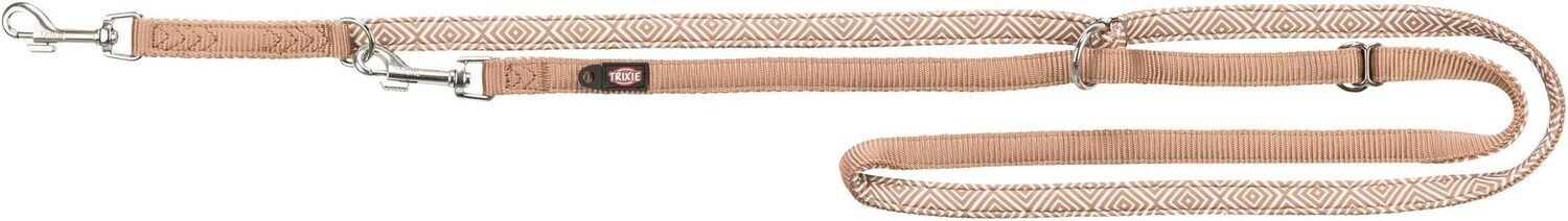 TRIXIE - Verlängerungsleine mit Polsterung ? Boho-Rauten ? XS - S • 2 m