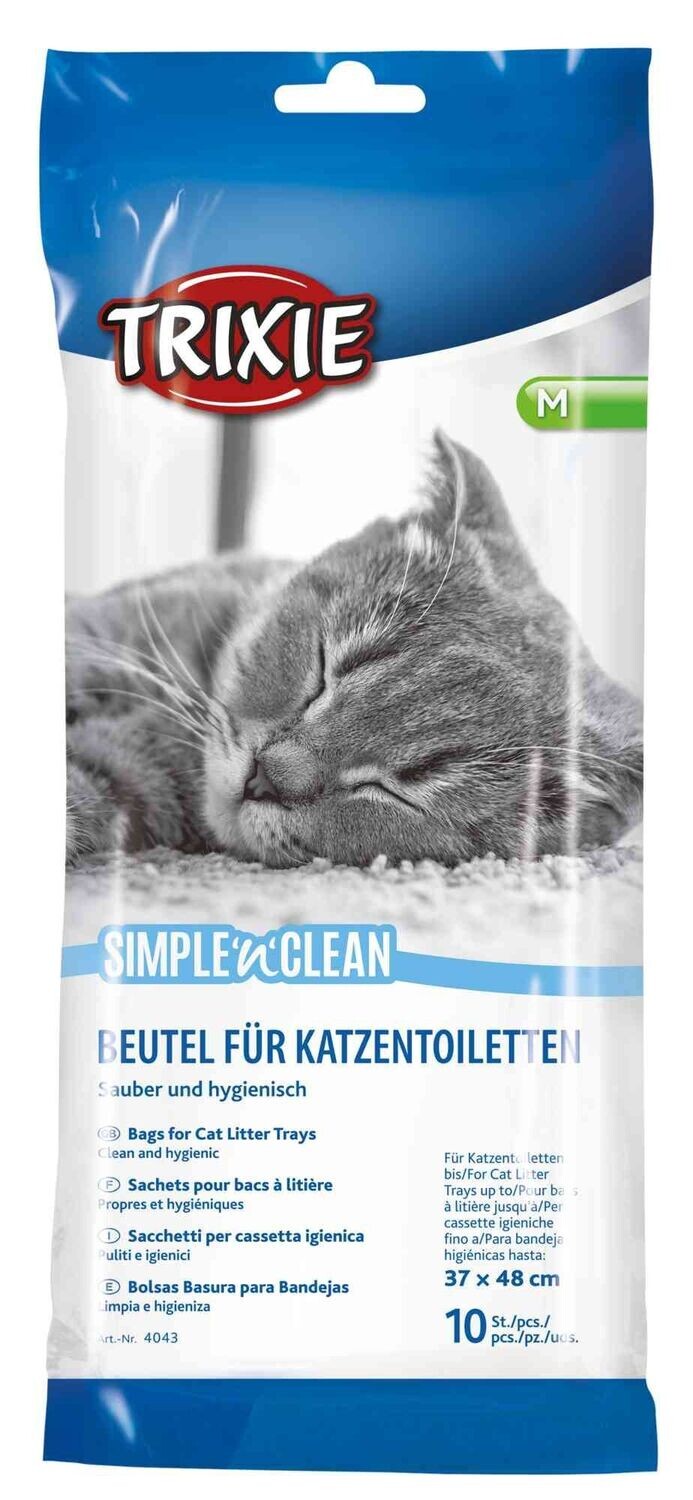 TRIXIE - Katzentoiletten-Beutel ? Simple'n'Clean ? M