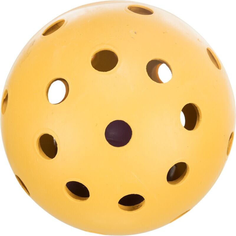 TRIXIE - Lochball 🐶 Ø 7 cm 🐶 gelb TRIXIE - Lochball 🐶 Ø 7 cm 🐶 gelb