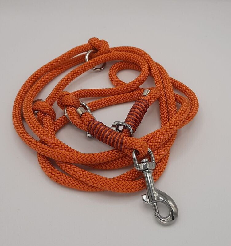 Räuberpony Design - Seilleine 🐶 orange 🐶 2 m • Ø 6 mm Räuberpony Design - Seilleine 🐶 orange 🐶 2 m • Ø 6 mm