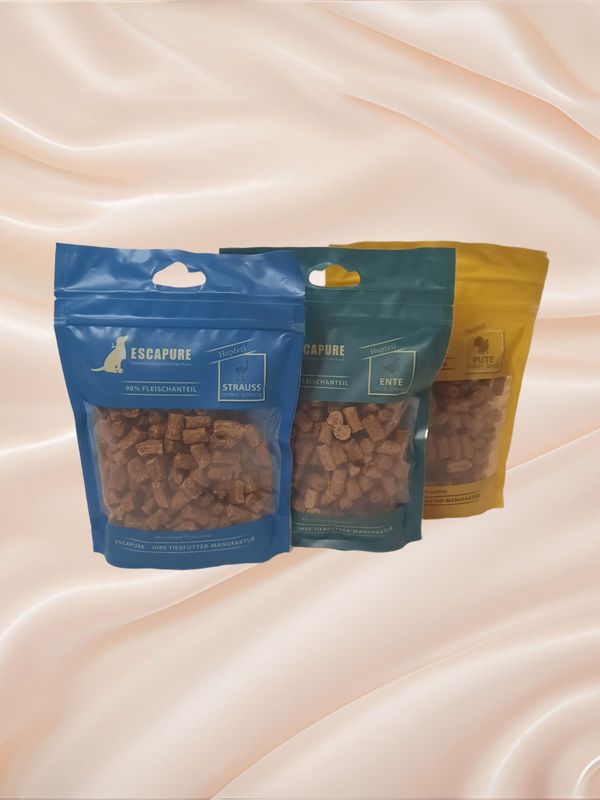 Escapure - Mixpaket 🐶 Hupferl Gemischt 3 🐶 3 x 150 g