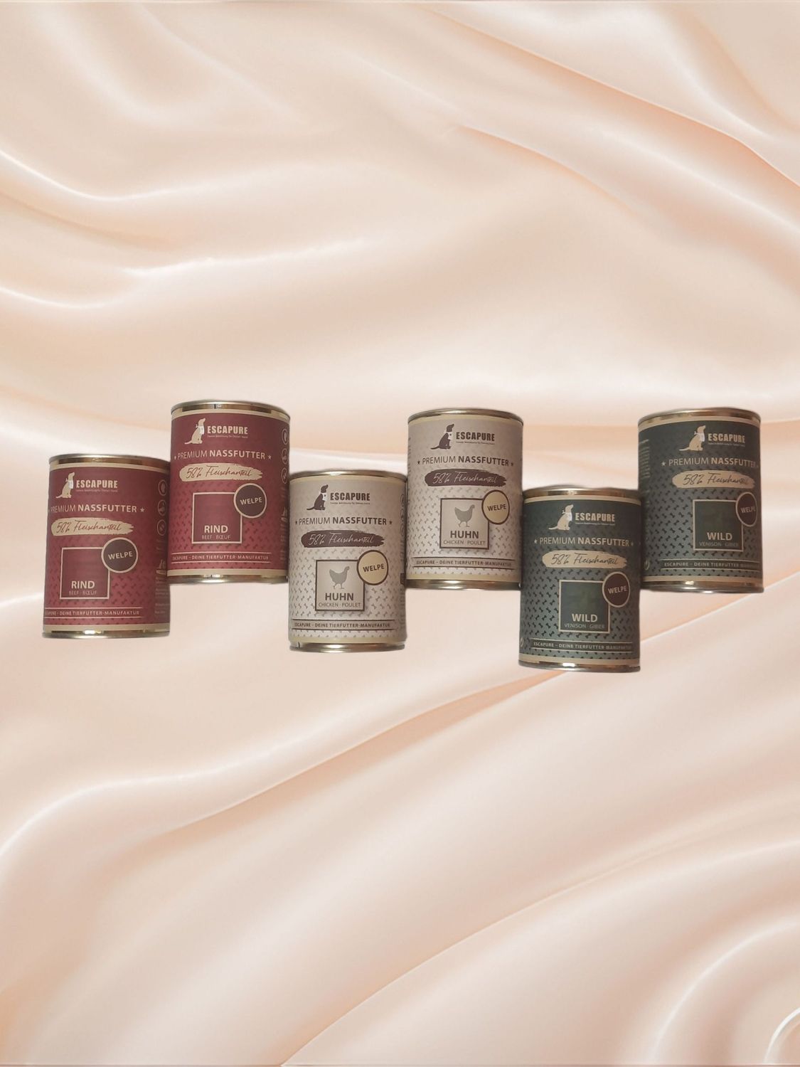 Escapure -  Mixpaket ? Welpe 1 ?  6 x 400 g