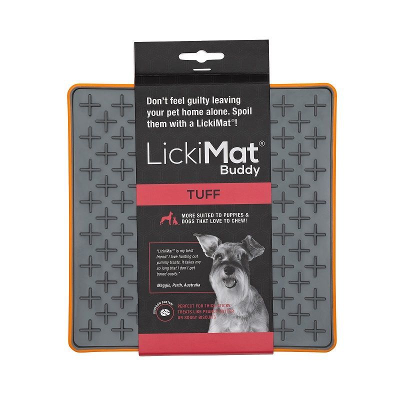 LickiMat - Tuff 🐶 Buddy 🐶 orange LickiMat - Tuff 🐶 Buddy 🐶 orange