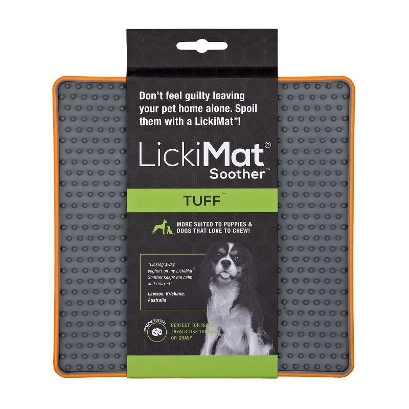 LickiMat - Tuff 🐶 Soother 🐶 orange LickiMat - Tuff 🐶 Soother 🐶 orange