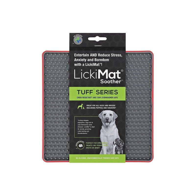 LickiMat - Tuff 🐶 Soother 🐶 red LickiMat - Tuff 🐶 Soother 🐶 red