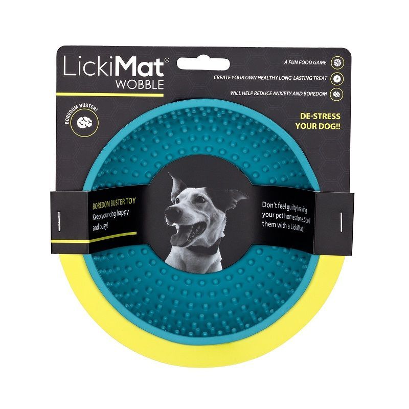 LickiMat - Wobble 🐶 turquoise LickiMat - Wobble 🐶 turquoise