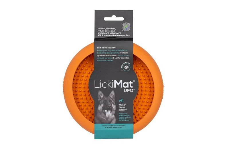 LickiMat - UFO 🐶 orange LickiMat - UFO 🐶 orange