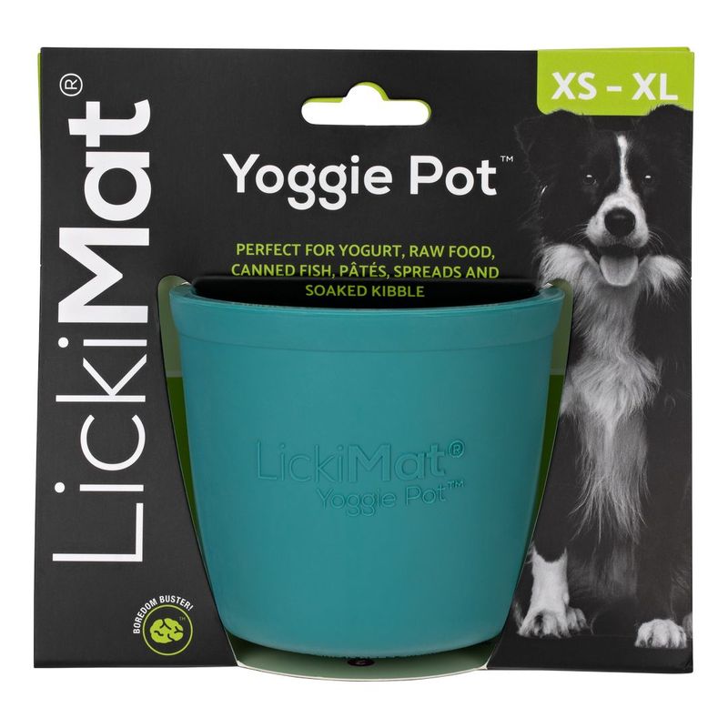 LickiMat - Yoggie Pot 🐶 turquoise LickiMat - Yoggie Pot 🐶 turquoise
