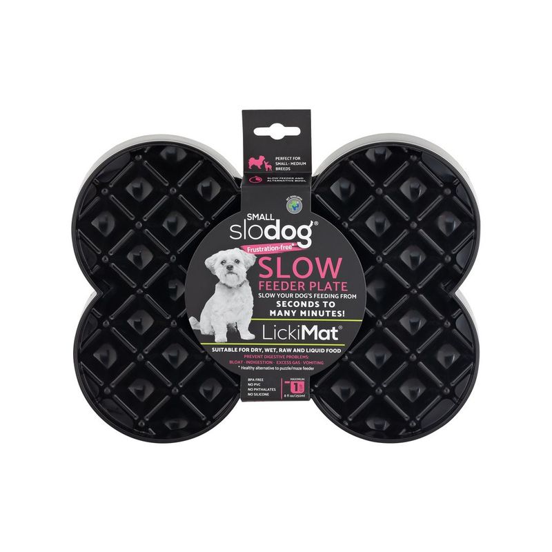 LickiMat - Slodog mini 🐶 black LickiMat - Slodog mini 🐶 black