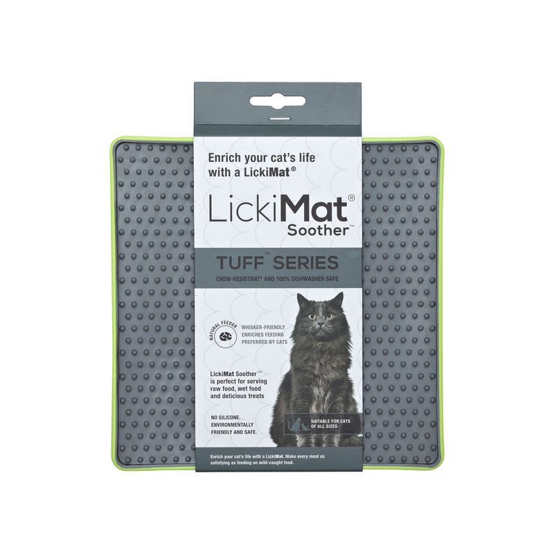 LickiMat - Tuff 🐱 Soother 🐱 green LickiMat - Tuff 🐱 Soother 🐱 green