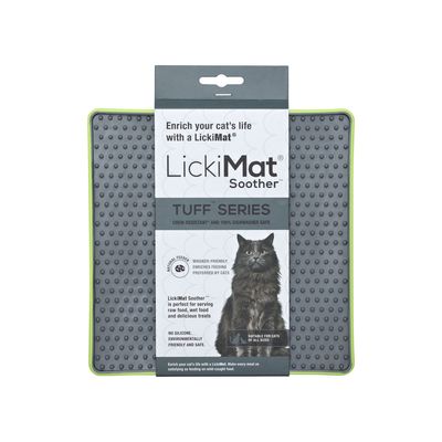 LickiMat - Tuff 🐱 Soother 🐱 green LickiMat - Tuff 🐱 Soother 🐱 green