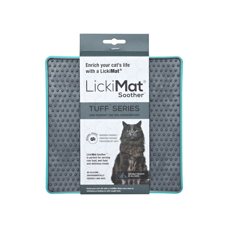 LickiMat - Tuff 🐱 Soother 🐱 turqouise LickiMat - Tuff 🐱 Soother 🐱 turqouise