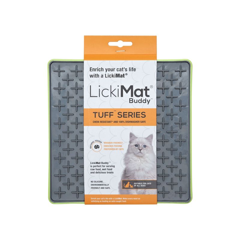 LickiMat - Tuff 🐱 Buddy 🐱 green LickiMat - Tuff 🐱 Buddy 🐱 green