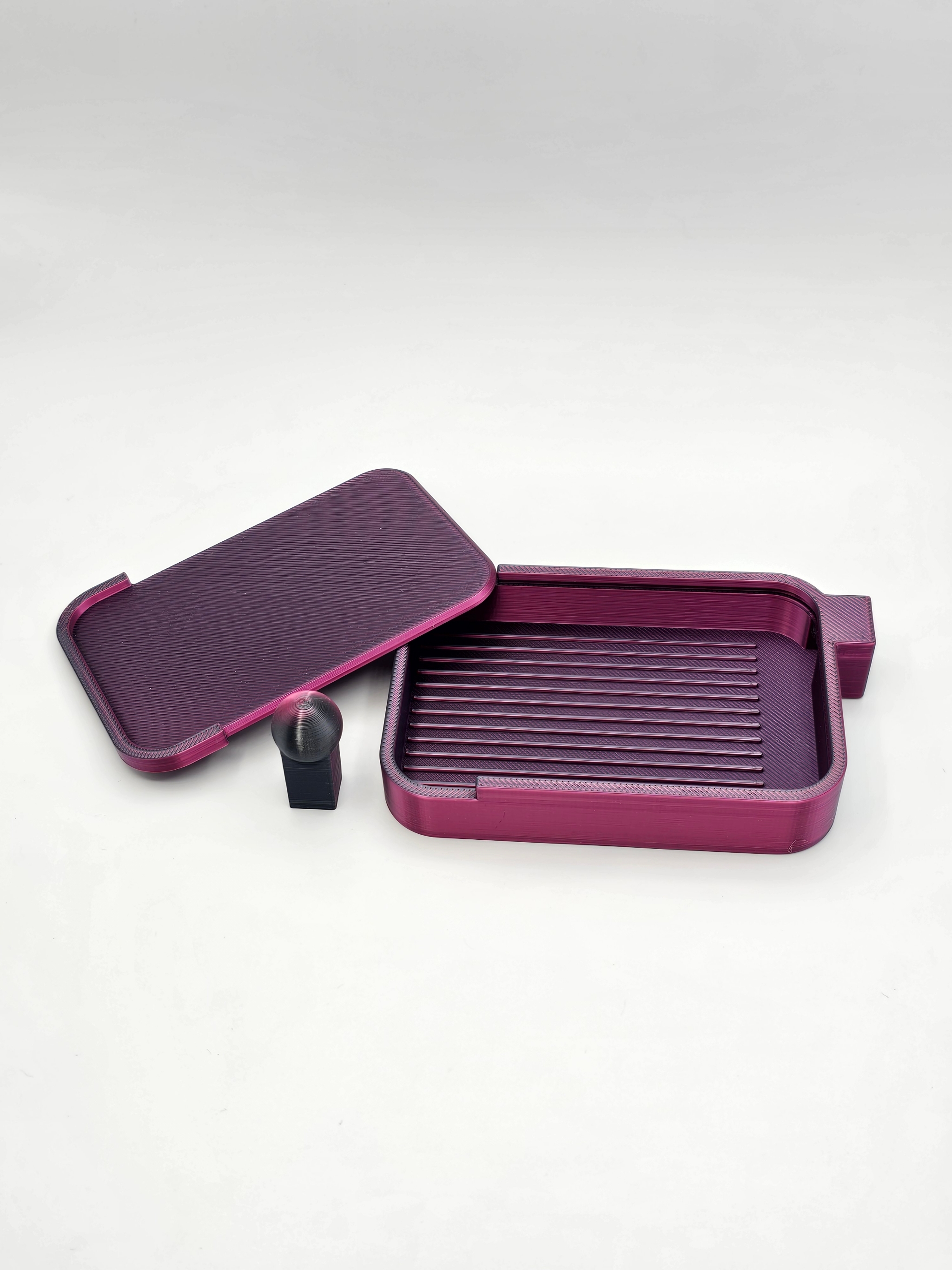 Schiffchen Gr.M Rosa/Schwarz