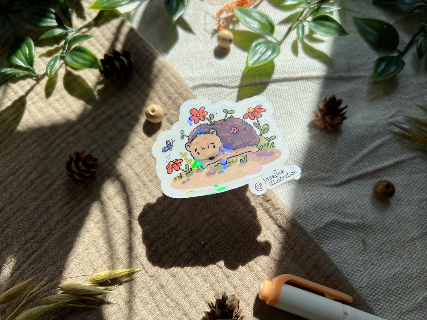 Ingrit BlumenChaos - Süßer Vinyl Sticker 