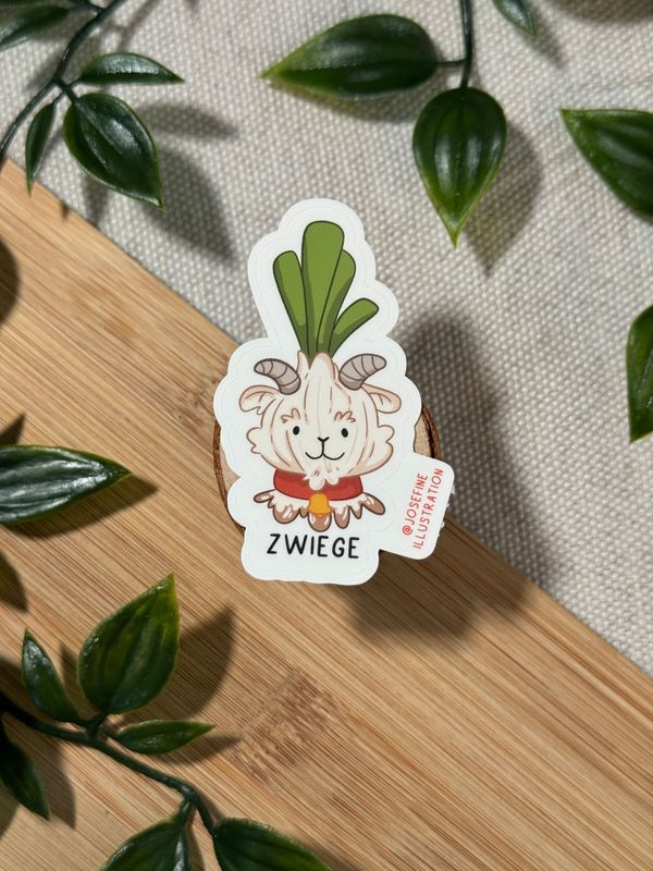 Zwiege - Süßer Sticker