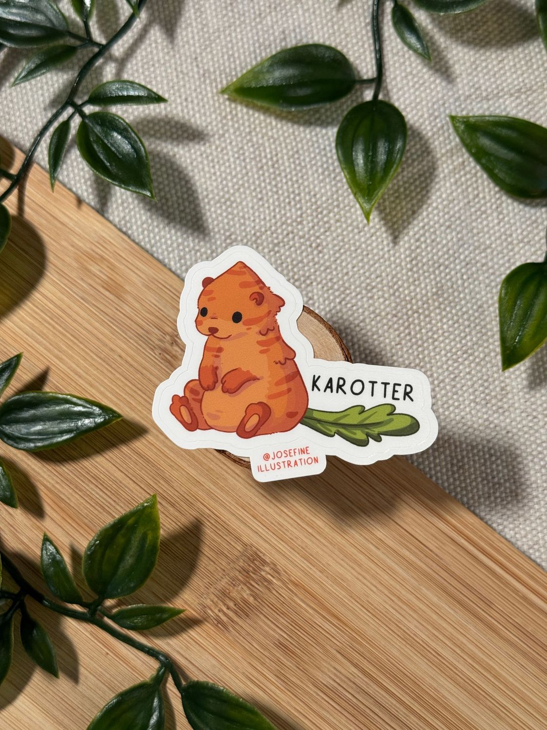 Karotter - Süßer Sticker